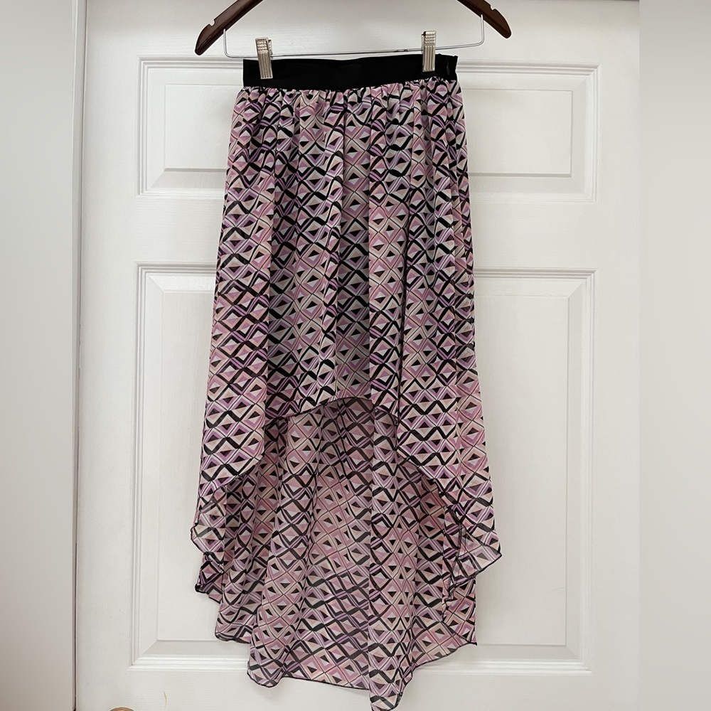 Charlotte Russe high low skirt size Xsmall